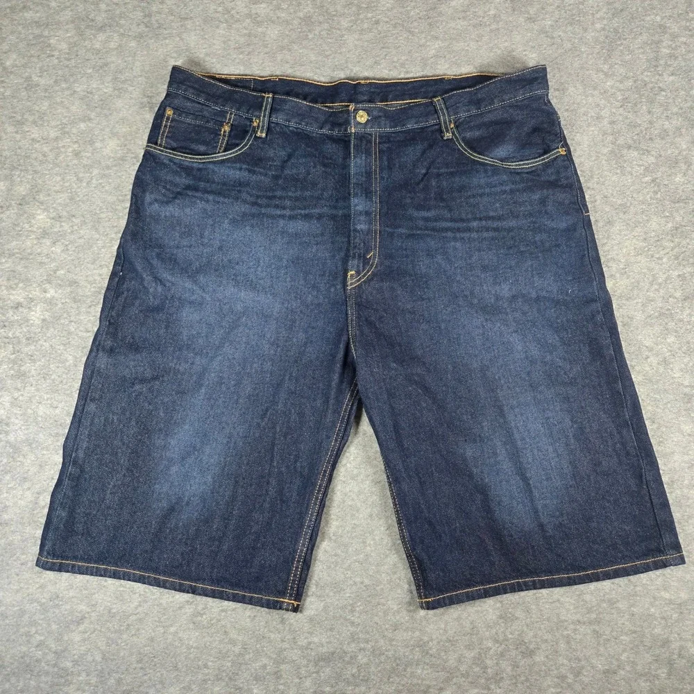 Levi's Mens Blue 569 Loose Straight Denim Shorts 42